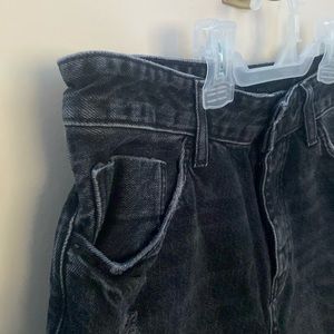 Forever 21 Mens Black Jean Shorts Size 32W